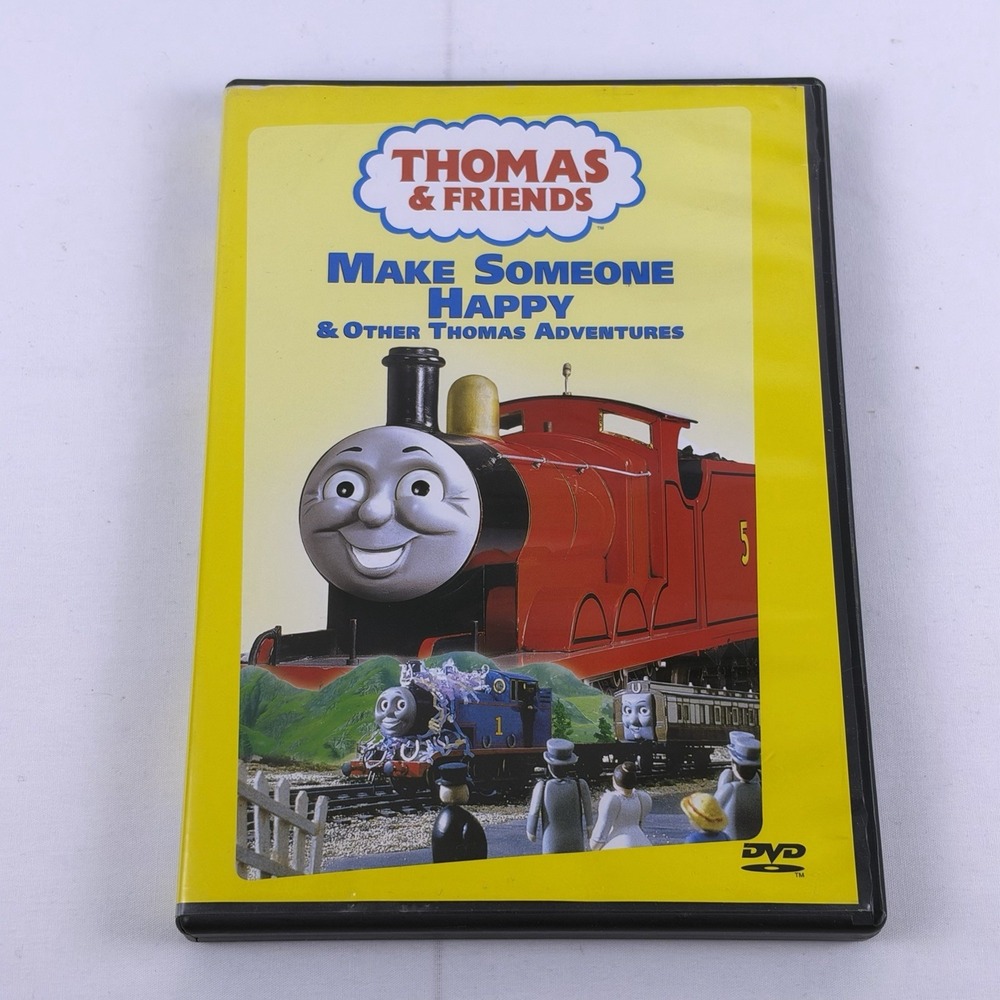 Thomas & Friends Make Someone Happy DVD 2002 Complete w Insert Alec Baldwin